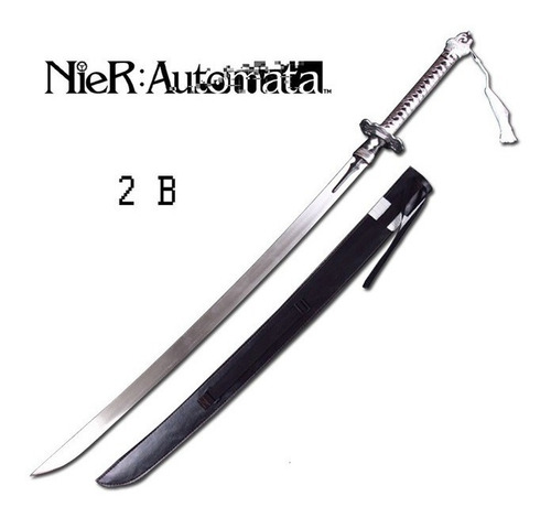Imagen 2 de 9 de Katana Espada Nier Automata 2b Virtuous Contract Inoxidable