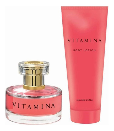 Vitamina Pack Perfume Edt 60ml + Body Lotion 100g