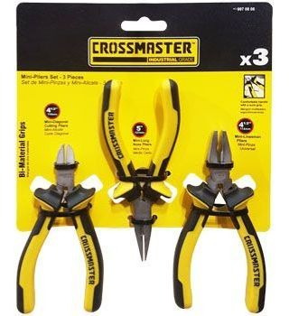 Set Mini Pinza-alicates 3piezas Crossmaster