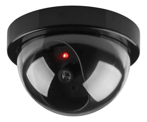 Camara Seguridad Simulada Falsa Luz Led Intermitente Ip