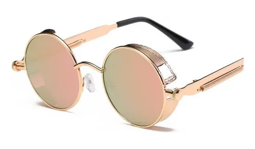 comprar Lentes De Sol Obsidiana - Steampunk Spring Metálicos Uv 400