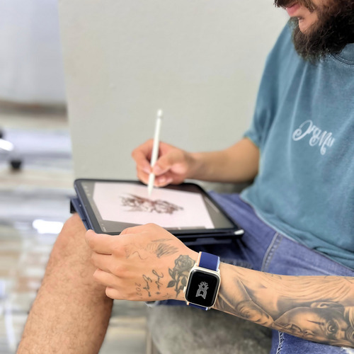 Correa Compatible Con Apple Watch Modelo Trail Loop De Nylon