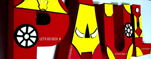 Letras 3d Superhéroes | Avengers Iron Man (30cm) Candy Bar