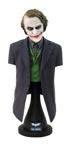 Busto Coringa Heath Ledger O Cavaleiro Das Trevas Hot Toys