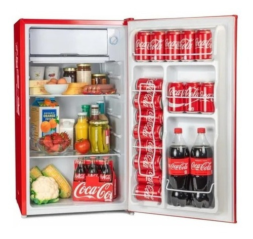 Frigobar Retro Coca Cola 3.2 Pies Moderno Y Amplio Dace Em