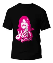 Comprar Playera Negra Barbie Ken Chicoche Kenpompo Ken Pompo
