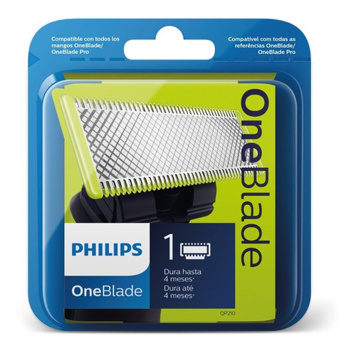 Oneblade 1 Cuchilla De Remplazo Philips Qp210/51