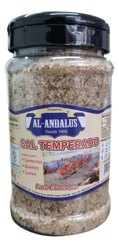 Kit 2x: Sal Temperado Churrasco Puro Orgânico Al Andalus