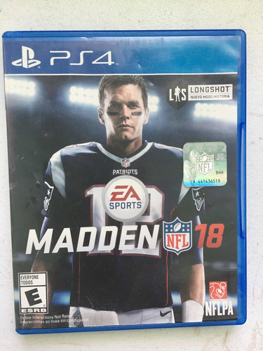 Madden Nfl 18 Ps4 Juego Físico (Usado)