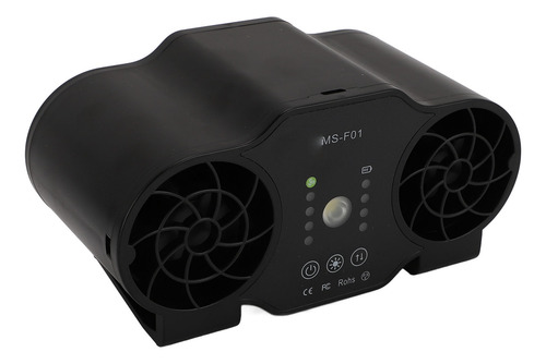 Ventilador De Cuello Colgante Portátil Para Cintura, Recarga