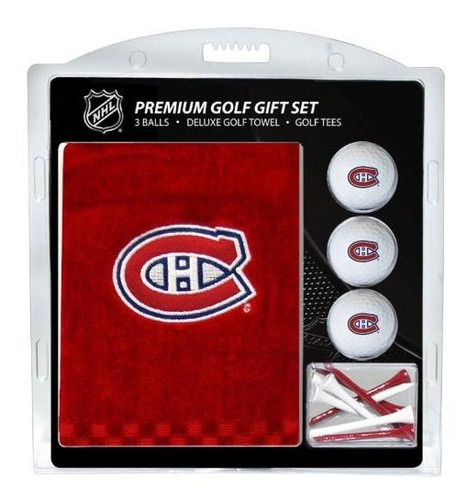 Equipo De Golf Nhl Montreal Canadiens Juego De Regalo Toalla