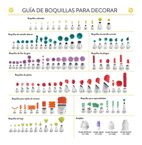 Imagen 6 de 6 de Pico Estrella Abierta Nº 8b