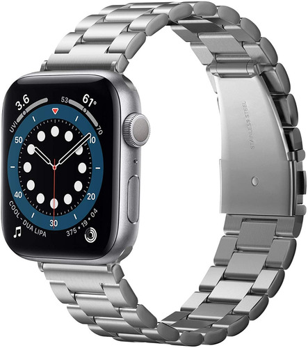 Malla Spigen Modern Fit Para Apple Watch 45/44/42mm - Silver