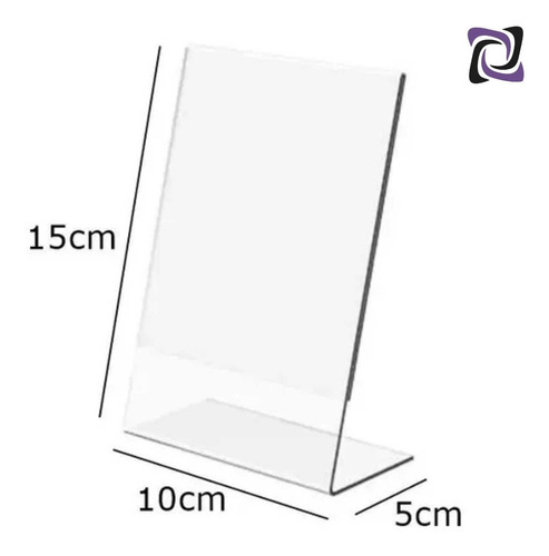 Imagem 3 de 4 de 100 Porta Preço + 10 Display 10x15 L + 10 Display 15x21 L