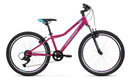 Bicicleta Kross Lea Jr 1.0 Sr Pink/blue/purple Glossy