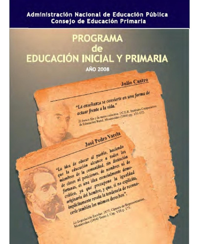 Programa De Educación Inicial Y Primaria Año 2008