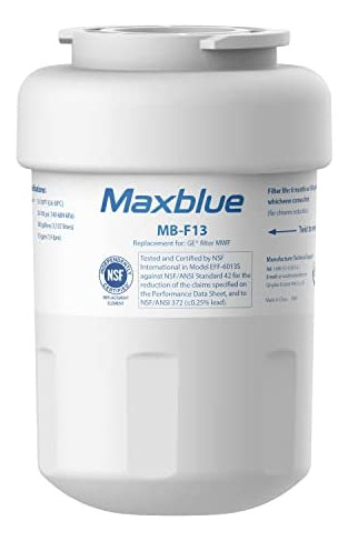 Filtro De Agua Maxblue Mwf, Reemplazo Para Ge® Smart Water M