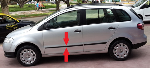 Vw Suran /fox 5p 2004/2009 Bagueta De Puerta Delantera Izqui