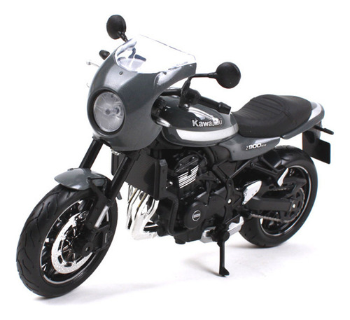 Kawasaki Z900rs Cafe Miniatura Metal Motocicleta Retra 1/12