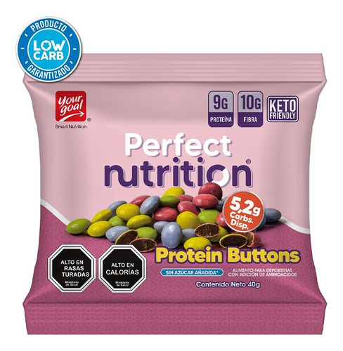 Yourgoal Chocolate Protein Buttons 4un