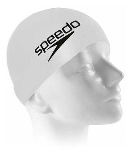 Touca De Silicone Speedo Big Cap / Branco