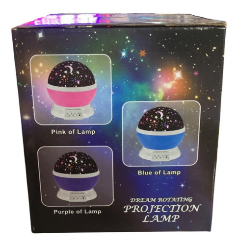 Projetor Luminária Abajur Estrelas Galaxy 360º Star Master