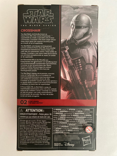 Crosshair Black Series Star Wars The Bad Batch Hasbro 6 Pulg (Usado)