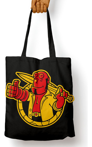 Bolso Hellboy Dibujo (d1544 Boleto.store)