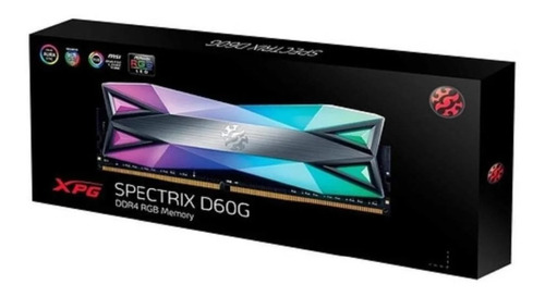 Memoria Ram Spectrix D60g  8gb 1 Xpg Ax4u320038g16a-st60