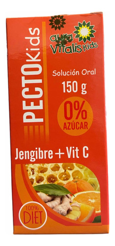 Pectokids Jengibre+ Vit C 150g 0% Azúcar