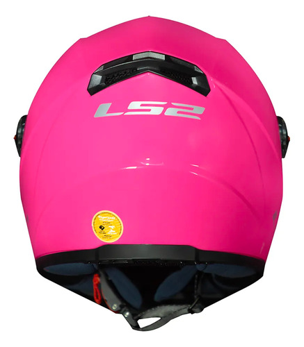 Capacete Feminino Ls2 Ff358 Monocolor Pink