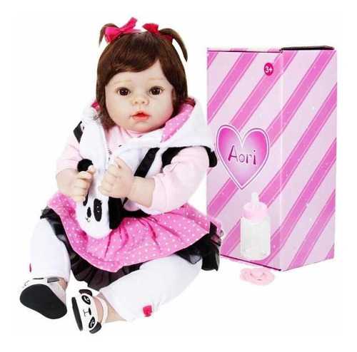 Bebe Reborn Aori Realista Silicona De Vinilo