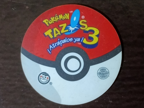 Tazo De Pokemón 3 #190 Aipom Con Sticker Sin Despegar (: (Usado)