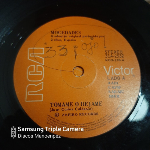 Simple Mocedades Rca Victor C12