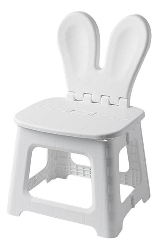 Taburete De Baño Taburete Plegable Con Respaldo Conejo
