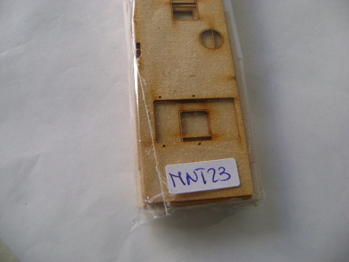 Imagen 6 de 6 de Nico Coche Materfer C/ Furgon Kit Fibrofacil H0 (mnt 68)