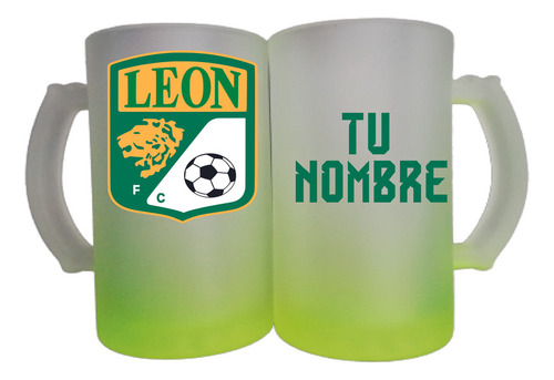 Tarro Personalizado Futbol Leon