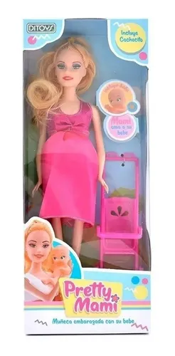 Muñeca embarazada mercadolibre hot sale