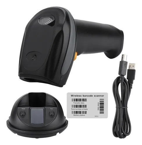 Pistola Inalámbrica Scanner Fg Wx2800c 433 Mhz Con Código De