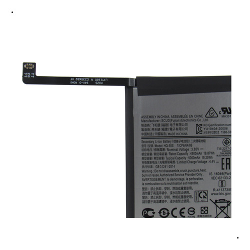Flex Bateria Hq-50s Compatível Com Galaxy A03s A037 + Kit