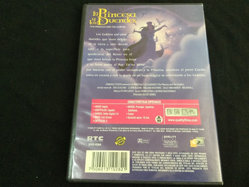 La Princesa Y Los Duendes Dvd (Usado)