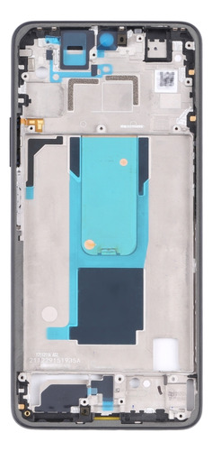 Placa De Bisel Con Marco Lcd Negro Para Xiaomi 11i