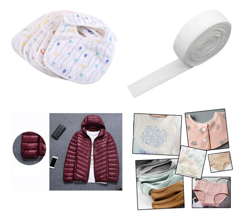 Cordão Elástico Trançado Com Miçangas Branco Branco 2cm