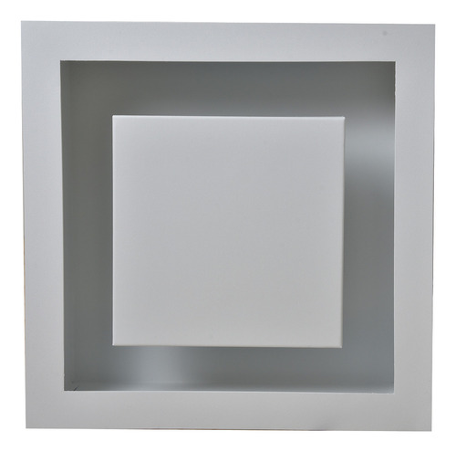 Luminária Plafon Quadrada Luz Indireta Embutir 50x50 Promo