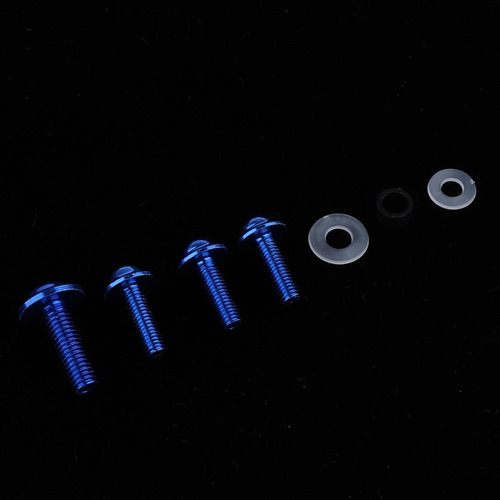 158 Pcs Completo De Perno De De Motocicleta Tornillos Azul