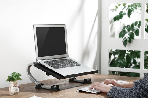 Imagen 6 de 9 de Mesa Para Notebook S1 Ergonomica Regulable Soporte Notebook
