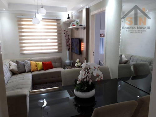 Apartamento Com 2 Dormitórios À Venda, 63 M² Por R$ 240.000 - Jardim São Domingos - Guarulhos/sp - Ap0237