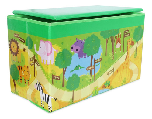 Caja Organizadora Guardado Plegable 60cm Baul Banquito 