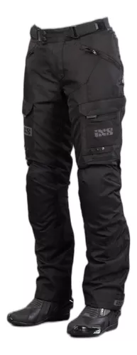 Pantalon de moto invierno Touring Unisex negro Seventy Degrees 8cm