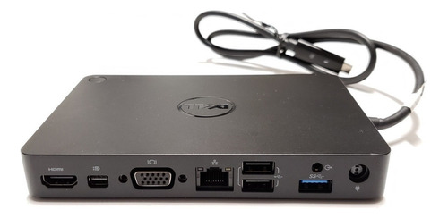 Estação de acoplamento Dell Wd15 USBC-c 130w Hdmi Vga Display Port